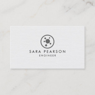 Engineer Engineering Technical Business Card