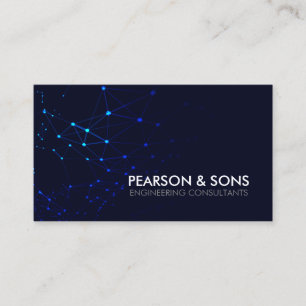 Engineer Engineering Technical Business Card