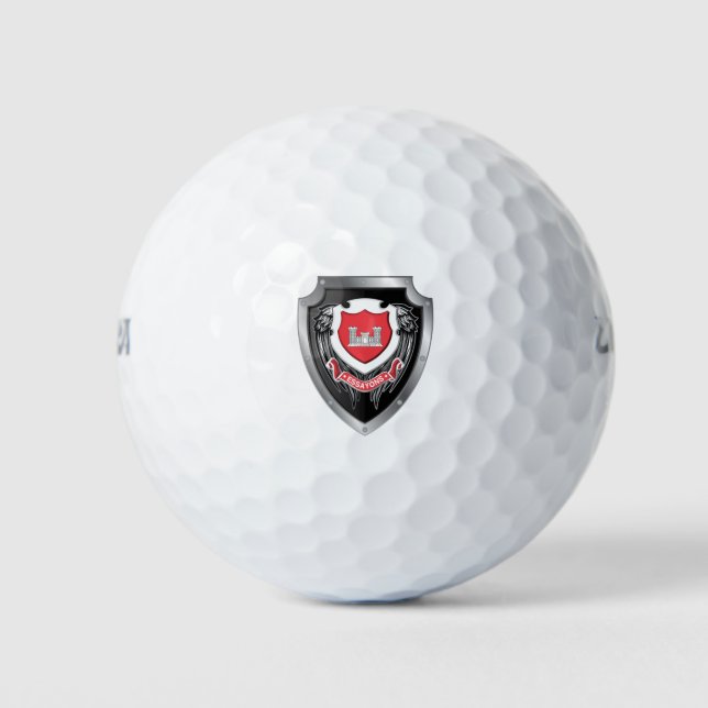 Engineer Essayons Golf Balls (Front)