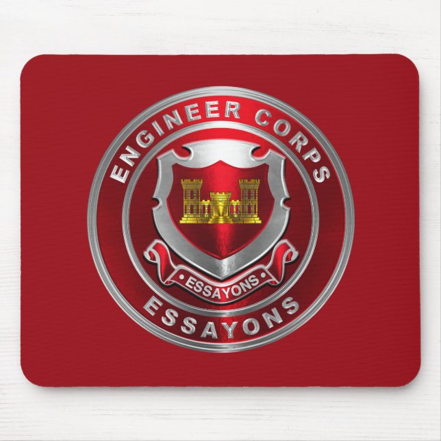 Engineer Essayons Mouse Pad (Front)