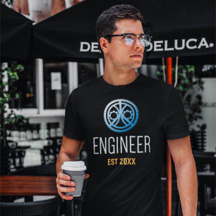 Engineer Established , Engineering Graduate Custom T-Shirt