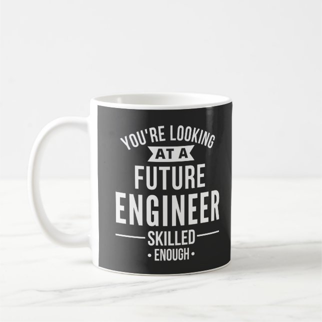 engineer gift coffee mug (Left)