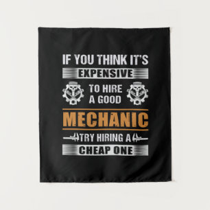 Engineer Hire A Good Mechanic Engineer Tapestry