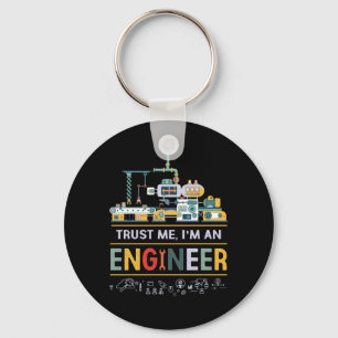 Engineer I Am An Engineer Keychain