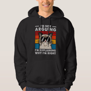 Engineer  I'm Not Arguing Funny Engineering Hoodie