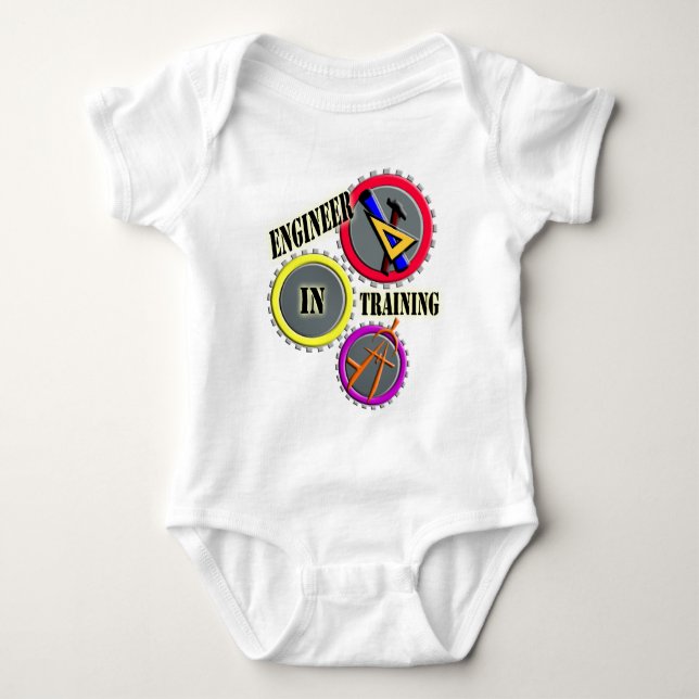 Engineer In Training Baby Bodysuit (Front)