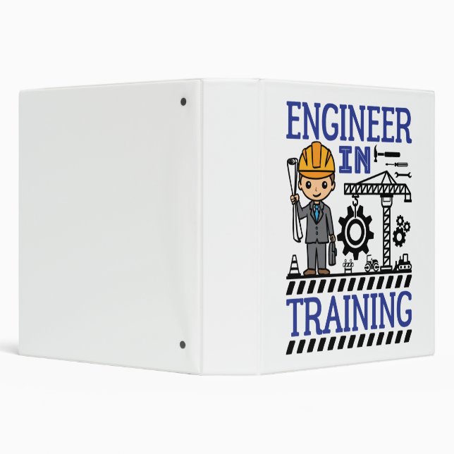 Engineer in Training Boys STEM Binder (Background)