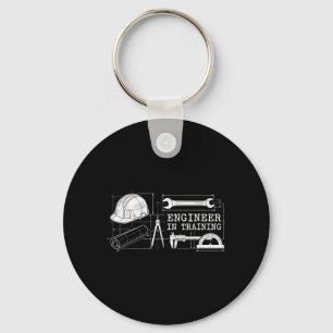 Engineer in Training Future Engineer Engineering Keychain