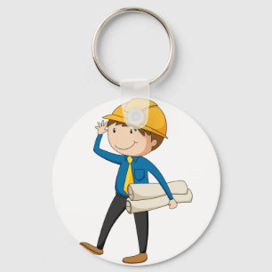 Engineer Keychain