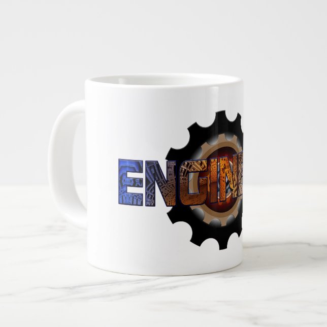 Engineer Large Coffee Mug (Front Left)