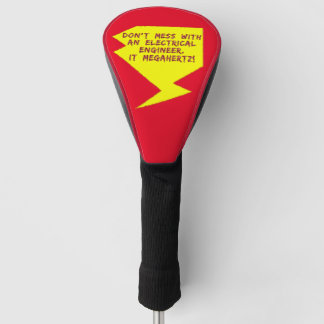 Engineer Lightning Bolt Golf Head Cover
