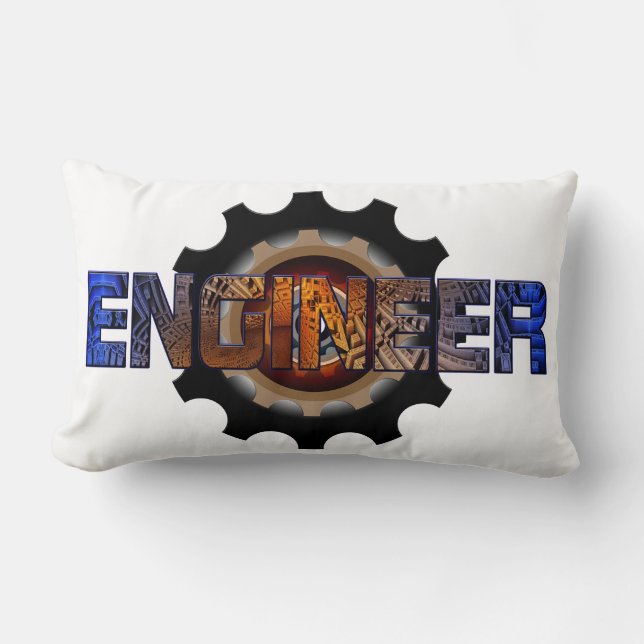 Engineer Lumbar Pillow (Front)