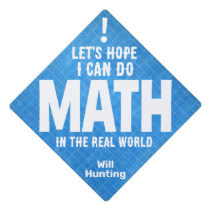 Engineer Math Graduation Cap Topper