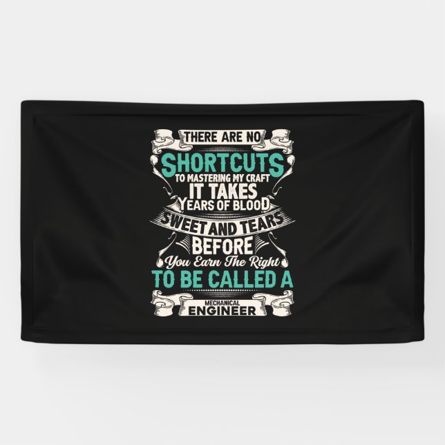 Engineer Mechanical Engineer Banner (Horizontal)