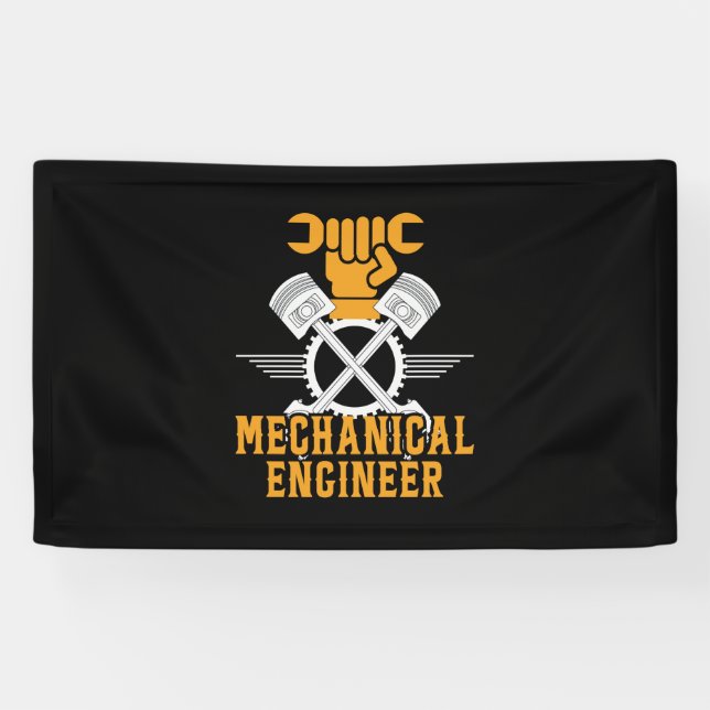 Engineer Mechanical Engineer Banner (Horizontal)