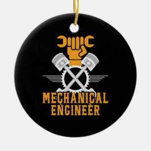 Engineer Mechanical Engineer Ceramic Ornament
