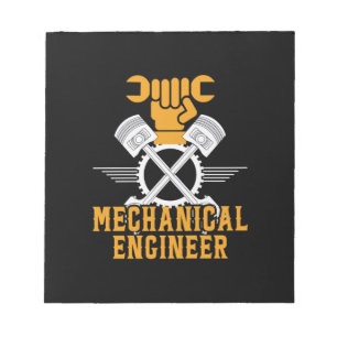 Engineer Mechanical Engineer Notepad