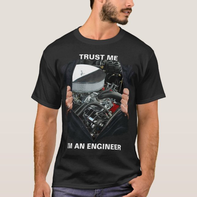 Engineer Mens Engineering Quotes Funny Humour Joke T-Shirt (Front)