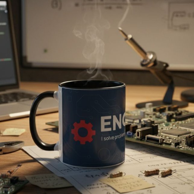 Engineer Mug - ENGINEER I solve problems (Creator Uploaded)