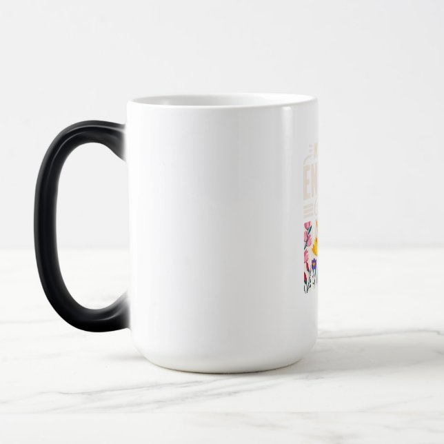 Engineer My Favourite Engineer Calls Me Mom Magic Mug (Left)