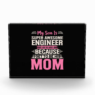 Engineer My Son Is A Super Awesome Engineer Photo Block