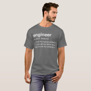 Engineer one who solves problems T-Shirt
