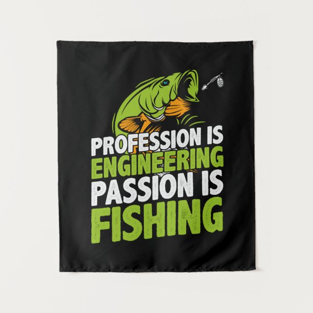 Engineer Profession Is Engineering Tapestry (Front)