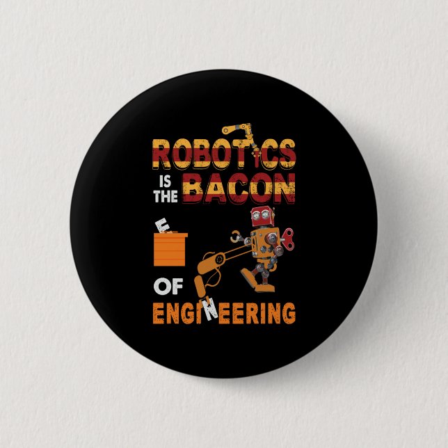 Engineer Robotics Of Engineering 2 Inch Round Button (Front)