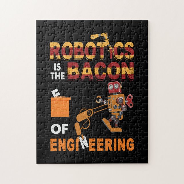 Engineer Robotics Of Engineering Jigsaw Puzzle (Vertical)