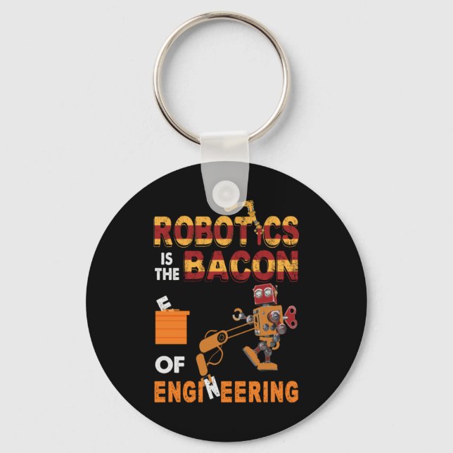 Engineer Robotics Of Engineering Keychain (Front)
