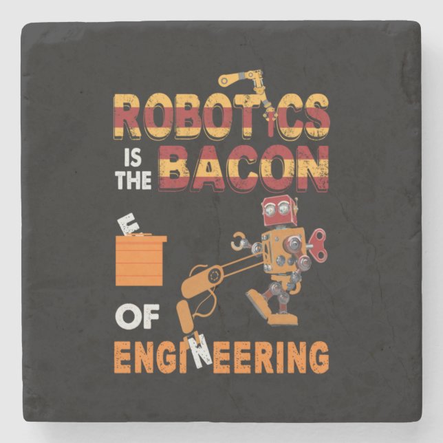 Engineer Robotics Of Engineering Stone Coaster (Front)