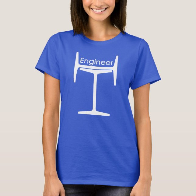 Engineer Steel Beams T-Shirt (Front)