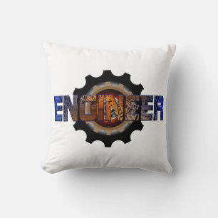 Engineer Throw Pillow