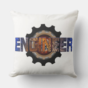 Engineer Throw Pillow