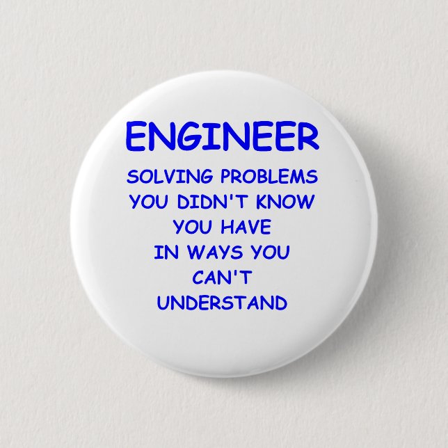 engineering 2 inch round button (Front)