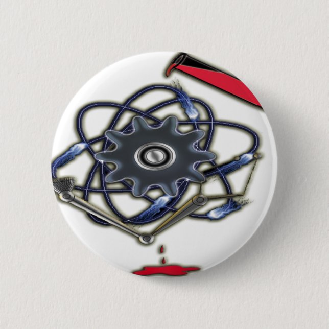 Engineering 2 Inch Round Button (Front)