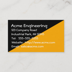 Engineering Construction Surveyors Business Card