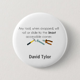 Engineering humour 2 inch round button