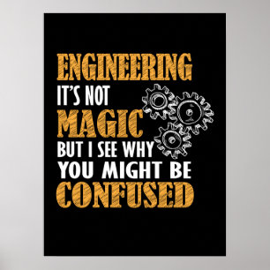 Engineering - I See Why You Might Be Confused Poster