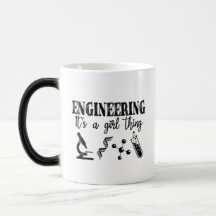 Engineering It's a Girl Thing Magic Mug
