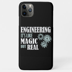 Engineering - It's Like Magic But Real iPhone 11 Pro Max Case