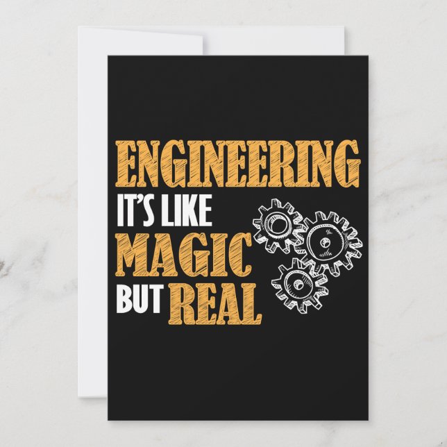 Engineering - It's Like Magic But Real Funny (Front)