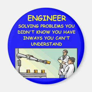 engineering joke magnet