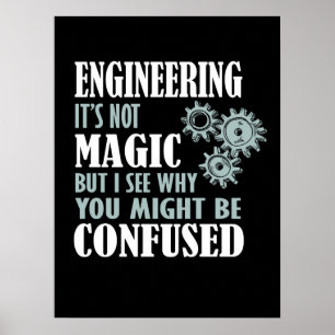 Engineering Magic I See Why You Might Be Confused Poster