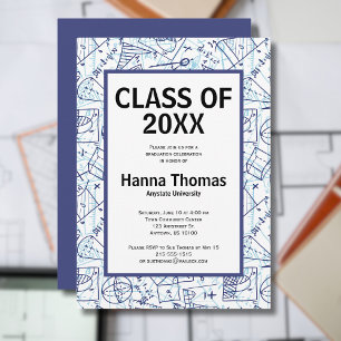 Engineering Mathematics Graduation Invitation