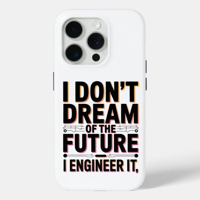 Engineering the Future Software Engineer Design Case-Mate iPhone Case (Back)