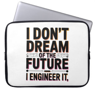 Engineering the Future Software Engineer Design Laptop Sleeve
