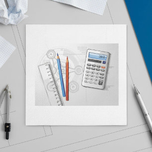 Engineers Desktop Paper Napkins