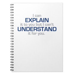 Engineer's Motto - Science Type Stuff Notebook