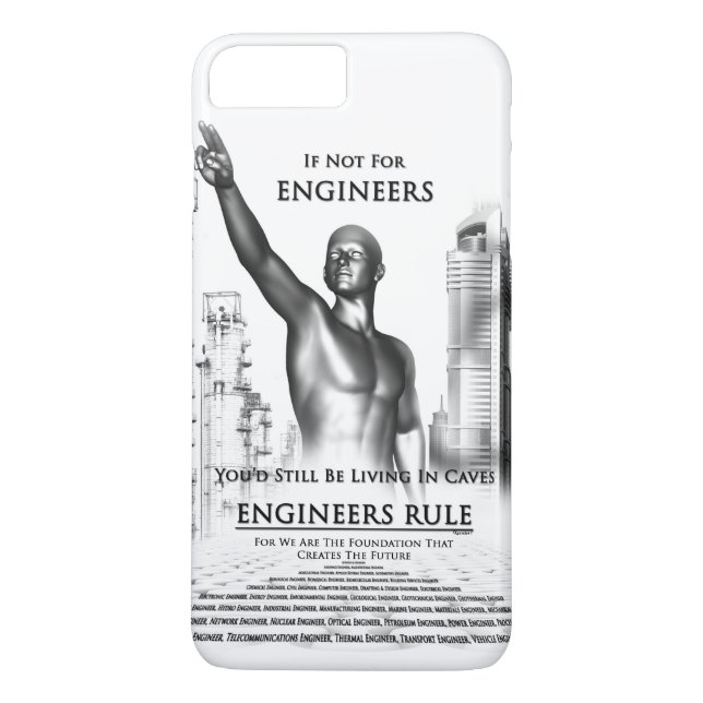 Engineers Rule Case-Mate iPhone Case (Back)